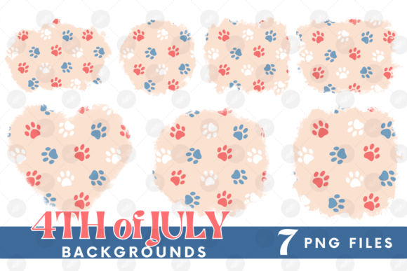 American 4th of July Cat Dog Backgrounds Review