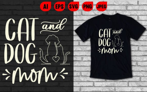 Cat and Dog Mama T Shirt Review