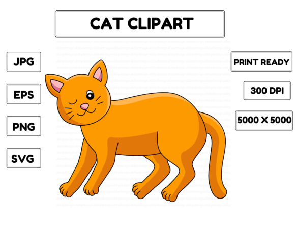Cat Cartoon Colored Clipart Illustration Review