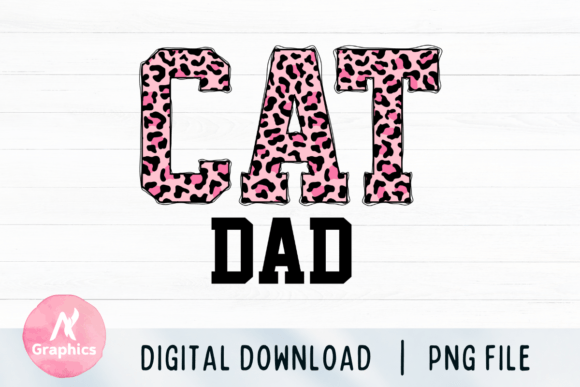 Cat Dad Sublimation PNG Review