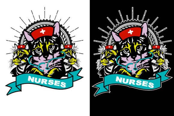 Cat Nurses International Nurses Day Embroidery Review