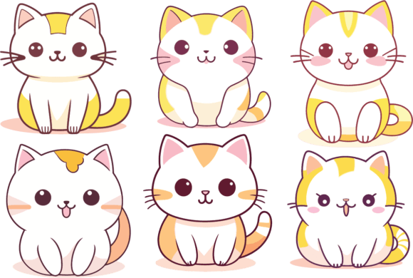 Cat Vector Art Illustration Design Review