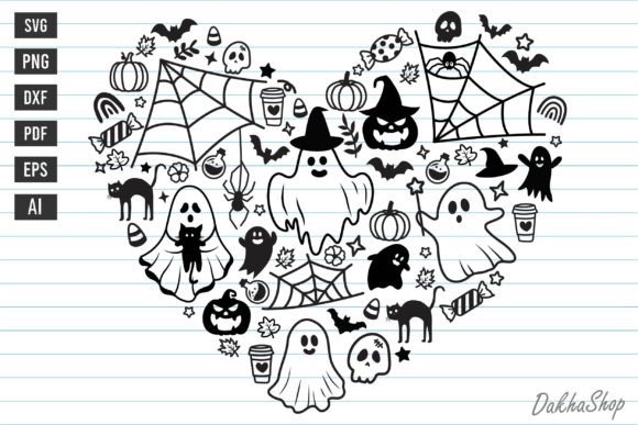 Halloween Heart Svg: A Cute Ghost with Cat Embroidery Review