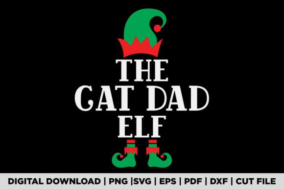 The CAT DAD ELF T-Shirt Design Review